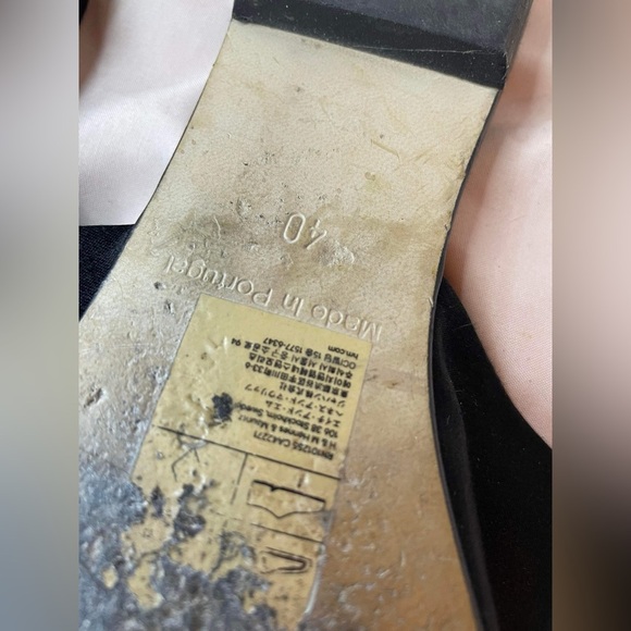 H&M black mule, bowties,slip one size 40 - Picture 6 of 6